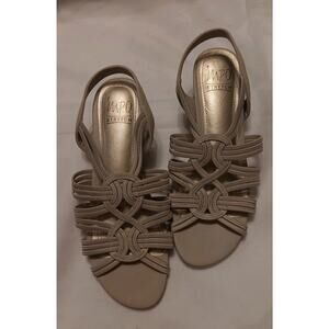 Impo Stretch Sandals Women's Size 9M Regina Slingback, Wedge Heel